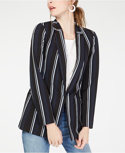 INC International Concepts INC Striped Blazer, Created for Macy's & Reviews Jackets & Blazers