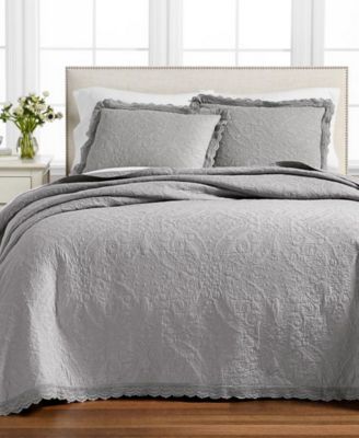 Martha Stewart Collection - Crochet Full Bedspread