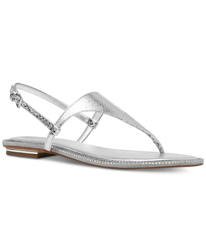 Michael Kors Enid Thong Sandals & Reviews - Sandals - Shoes - Macy's