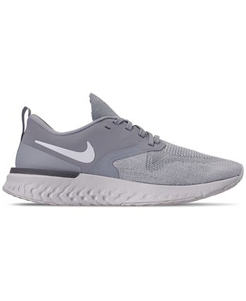 Men's odyssey react flyknit 2 running sneakers from finish line shop