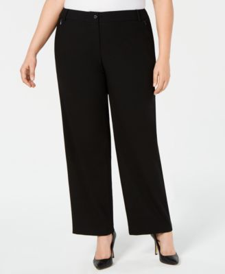 calvin klein plus size dress pants