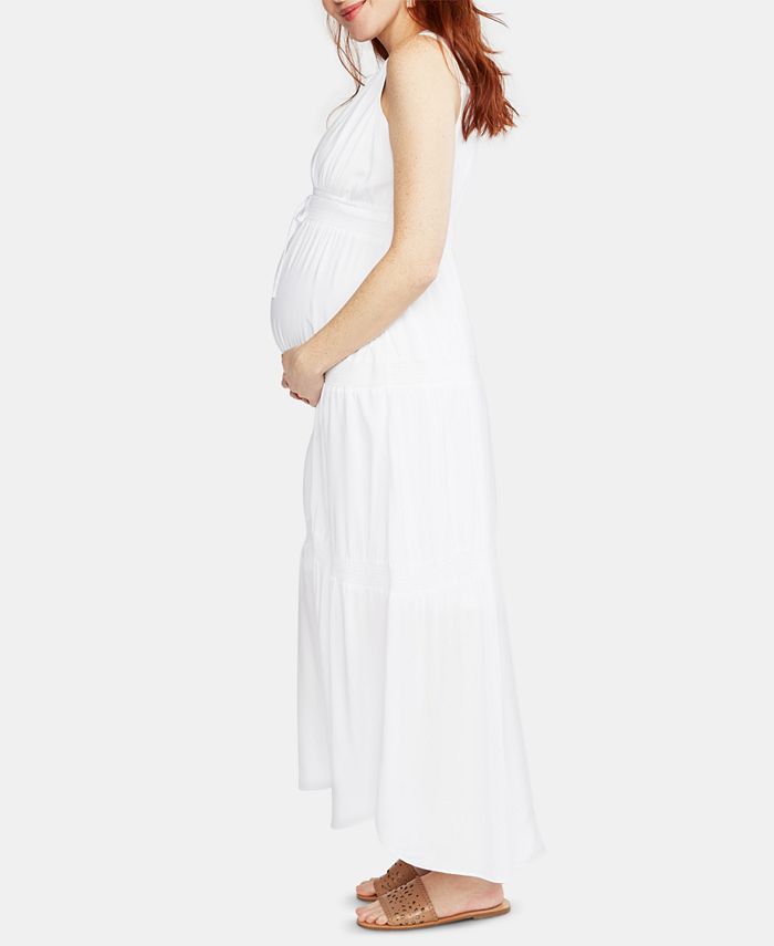 Motherhood Maternity Maxi Dress & Reviews - Maternity - Women - Macy's