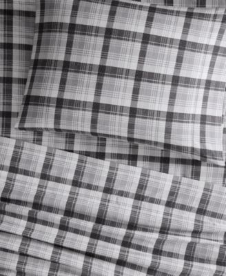 Printed Cotton Flannel 4-Pc. Sheet Set, Queen