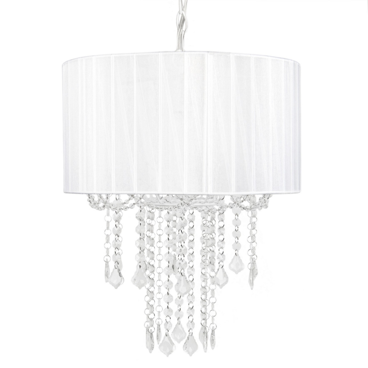 UPC 082072510014 product image for Tadpoles 1 Bulb Shaded Chandelier | upcitemdb.com