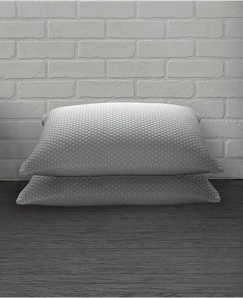 Ella Jayne 2 Pack Cool N Comfort Gel Fiber Pillow With Coolmax