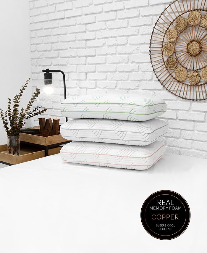 CLOSEOUT! Copper Memory Foam Pillow with BuiltIn iCOOL