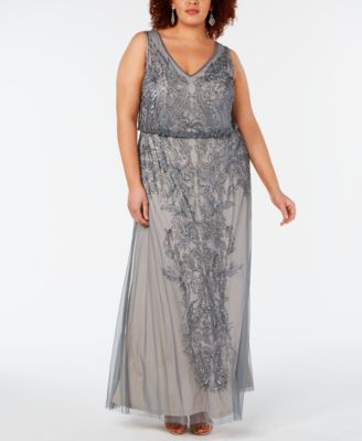 adrianna papell macys plus size