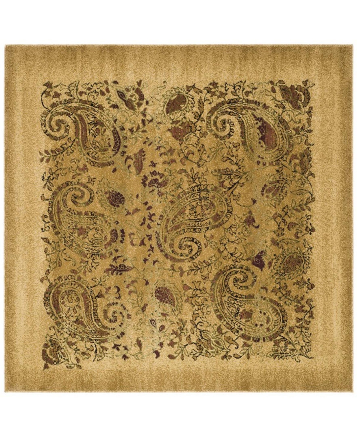 Safavieh Lyndhurst Beige and Multi 10' x 10' Square Area Rug - Beige Grou
