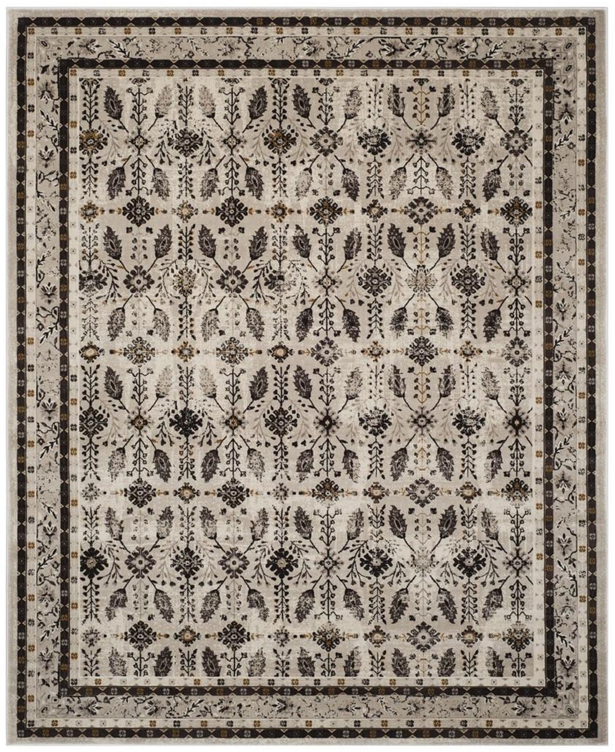 Safavieh Serenity Creme and Brown 8'6in x 12' Area Rug