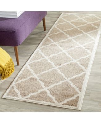 Amherst Wheat and Beige 2'3" x 9' Runner Outdoor Area Rug