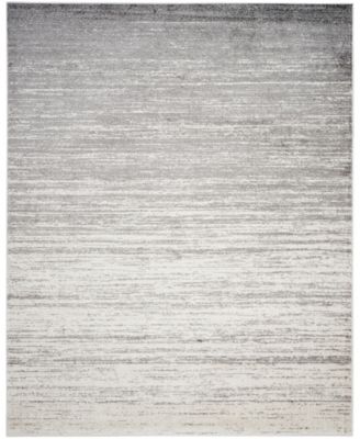 Adirondack Ivory and Silver 12' x 18' Area Rug