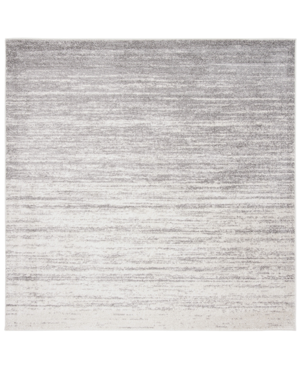 Safavieh Adirondack Ivory and Silver 10' x 10' Square Area Rug - Ivory