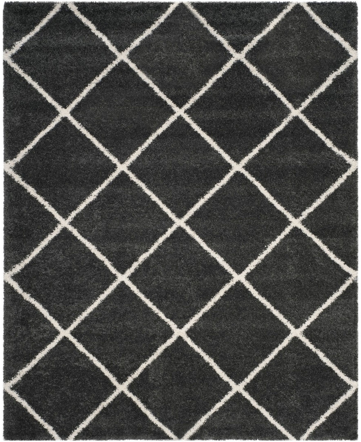 Safavieh Hudson 8' x 10' Area Rug - Dark Grey/Ivory