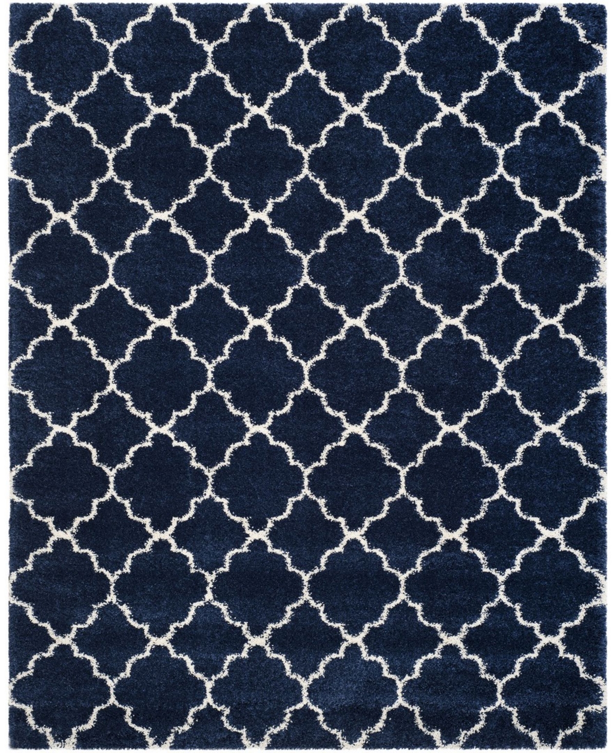 Safavieh Hudson Navy and Ivory 8' x 10' Area Rug - Navy