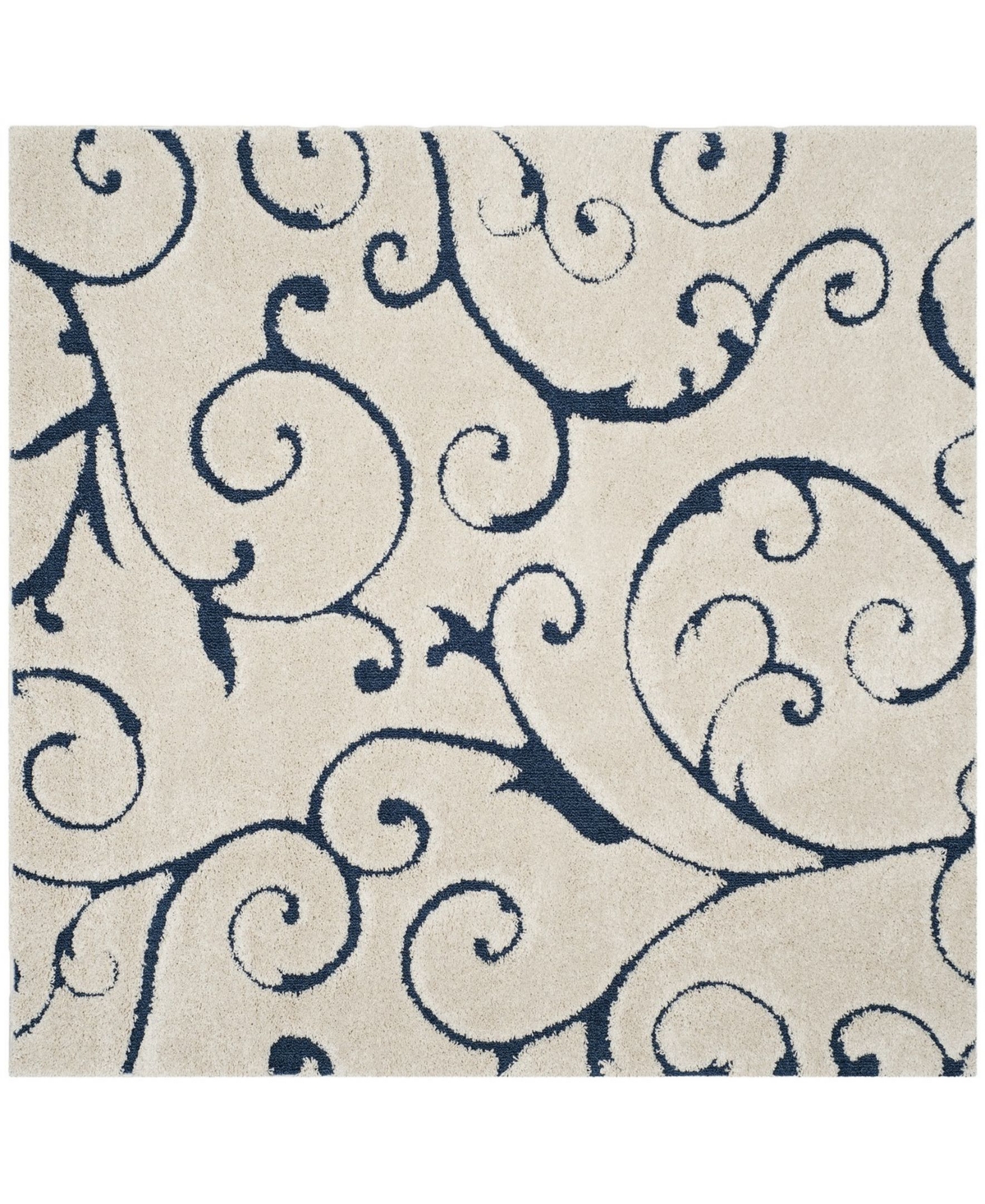 Safavieh Florida Shag SG455 x Area Rug -Blue