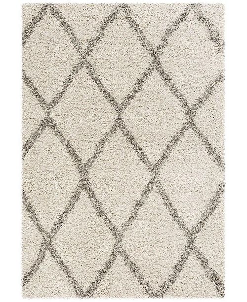 Safavieh Hudson Ivory And Gray 8 X 10 Area Rug Reviews Rugs Macy S