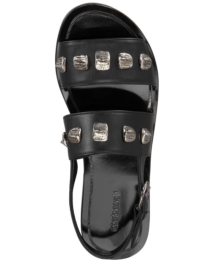 Roberto Cavalli Men's Studded Sandals - Macy's