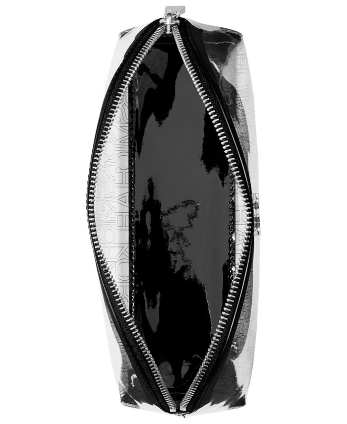Michael kors clear travel pouch on sale