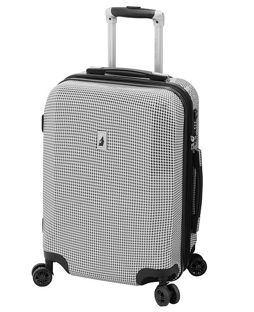 London Fog Cambridge 20 Expandable Hardside Carry-On Spinner Suitcase ...