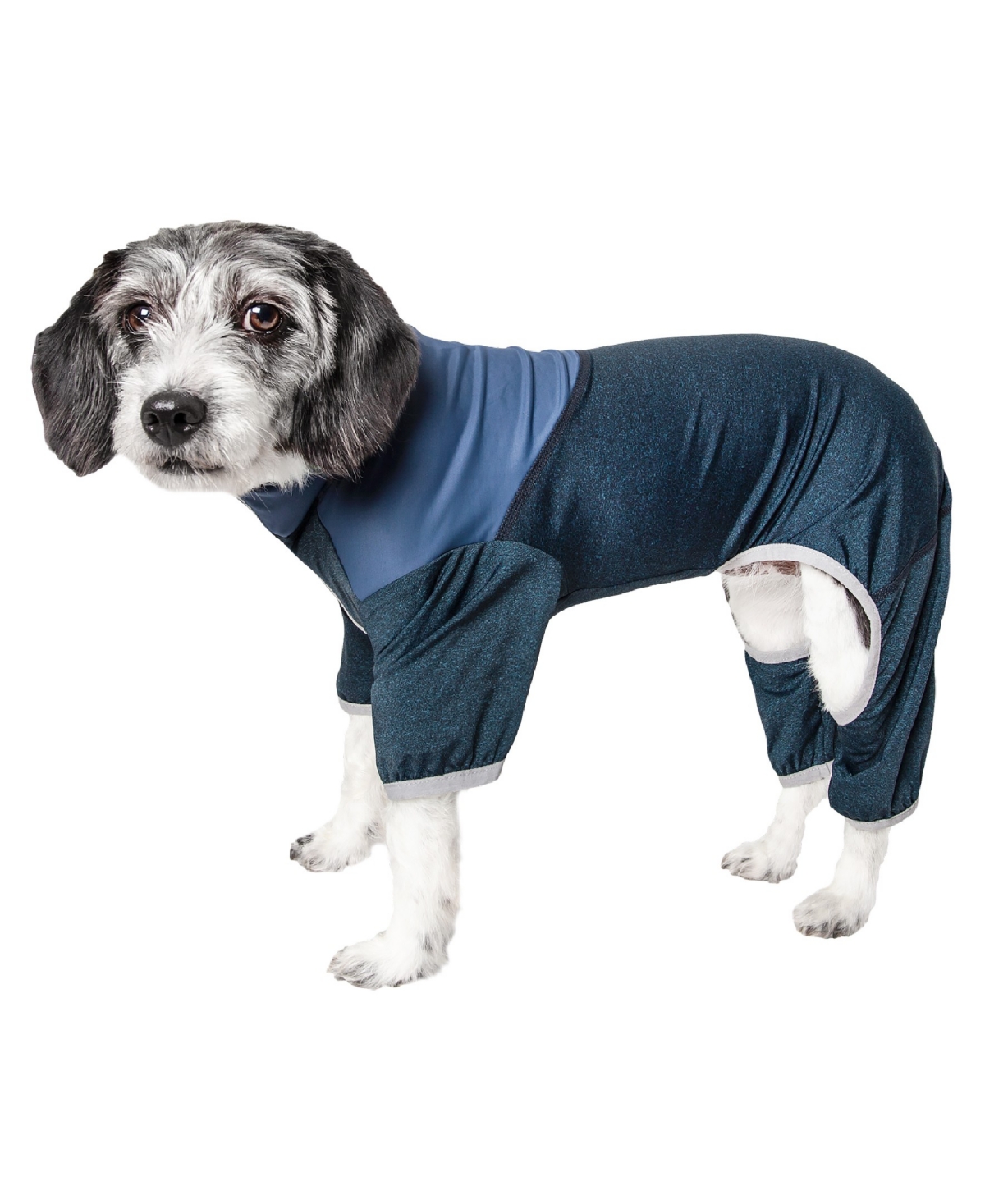 Pet Life Active 'Embarker' Performance Two Toned Full Body Warm Up