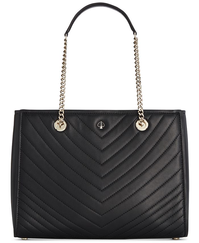 kate spade new york Amelia Quilted Leather Medium Tote & Reviews - Handbags  & Accessories - Macy's