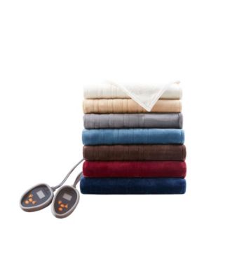 Electric Reversible Plush to Berber Blankets