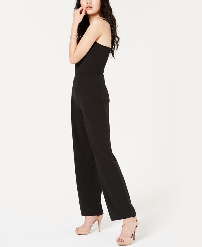Material Girl Juniors' Wide-Leg Jumpsuit, Created for Macy's & Reviews ...