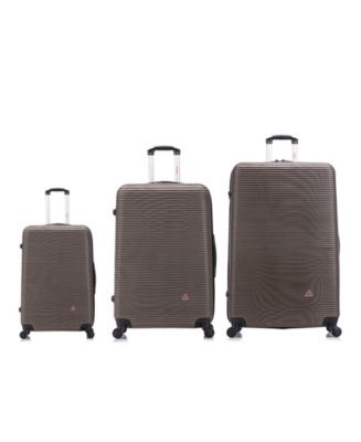 InUSA Royal 3-Pc. Lightweight Hardside Spinner Luggage Set - Macy's