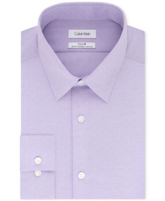 calvin klein purple dress shirt