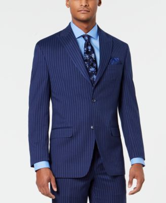 pinstripe suit jacket