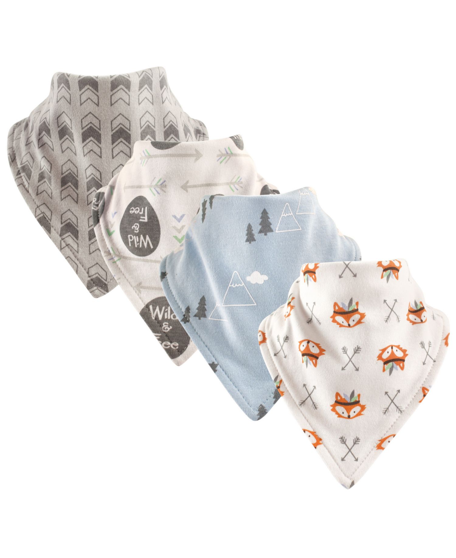 Soft Cotton Scarf-Style Bibs