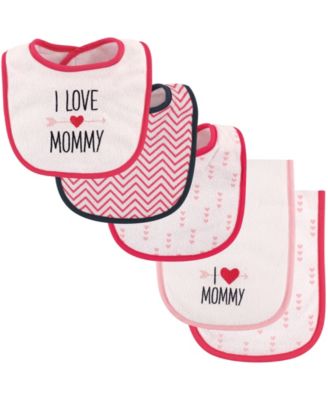 Bib and Burp Cloth Set