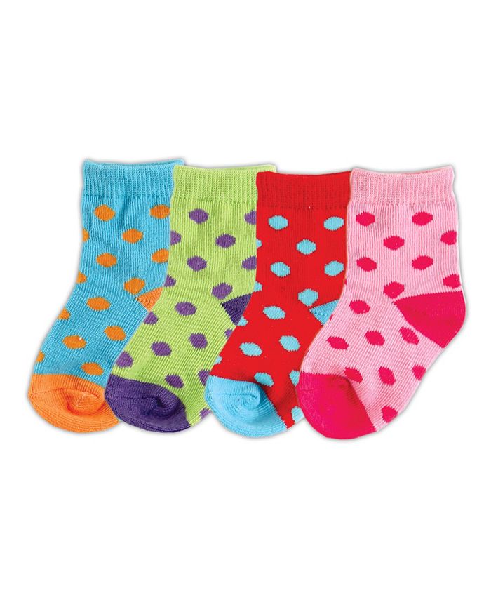 Luvable Friends Socks, 4-Pack, 0-6 Months - Macy's