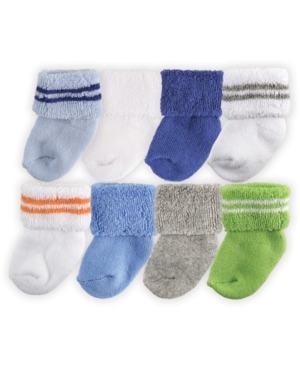 Luvable Friends Socks 8-Pack 0-12 Months