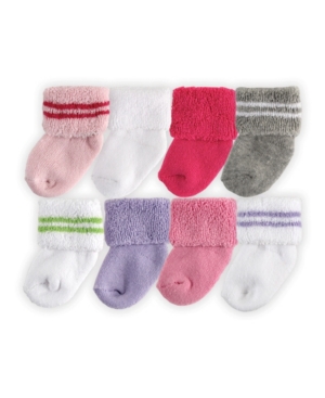 Luvable Friends Socks 8-Pack 0-12 Months