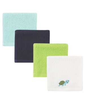 Luvable Friends Washcloths 4-Pack One Size