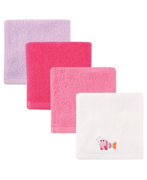 Luvable Friends Washcloths 4-Pack One Size