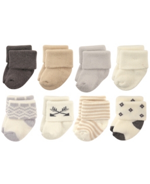 Hudson Baby Socks 8-Pack 0-12 Months