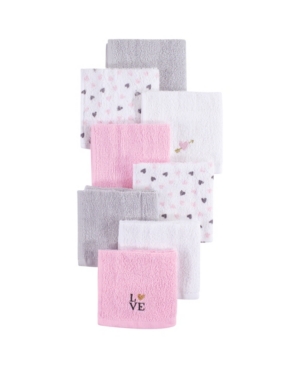 Hudson Baby Woven Terry Washcloths 8-Pack One Size