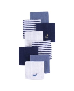 Hudson Baby Woven Terry Washcloths 8-Pack One Size