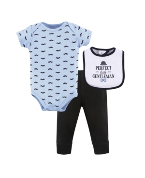 Hudson Baby Bodysuits Pants and Bibs Set 0-12 Months