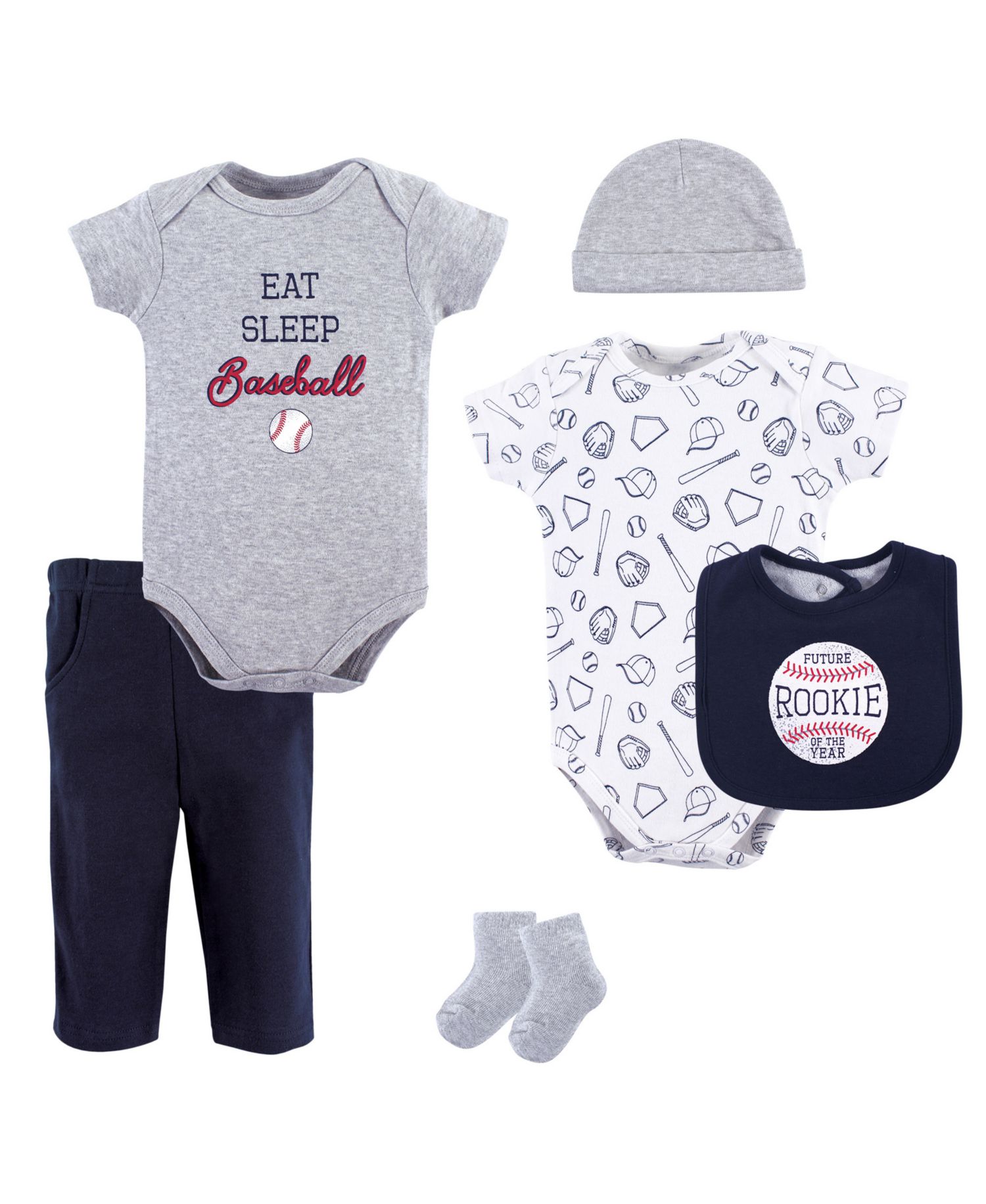 Baby Boys Hudson Soft Cotton Essentials