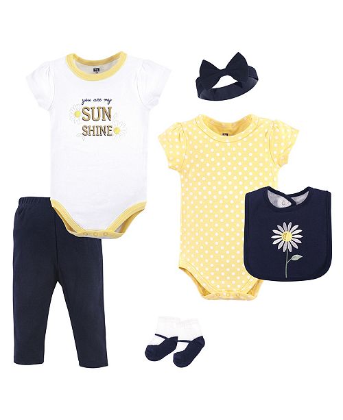 Hudson Baby Clothing Set 6 Piece Daisy 0 12 Months Reviews