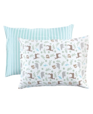 Touched By Nature Organic Cotton Envelope Toddler Pillow Case 2-Pack One Size