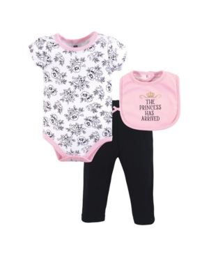 Hudson Baby Bodysuits Pants and Bibs Set 0-12 Months