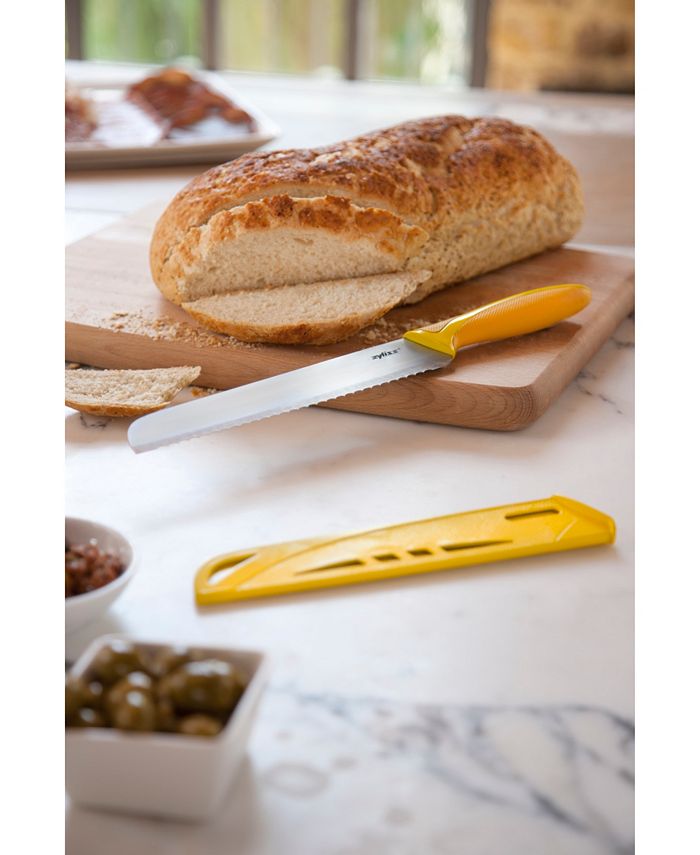 Zyliss Bread Knife with Sheath Cover, 8.5" Stainless Steel Blade Macy's