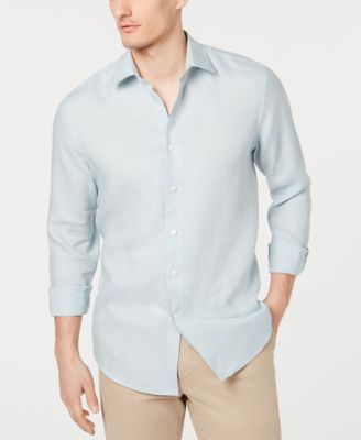Tasso Elba - Men's Billowing Cloud Linen Shirt