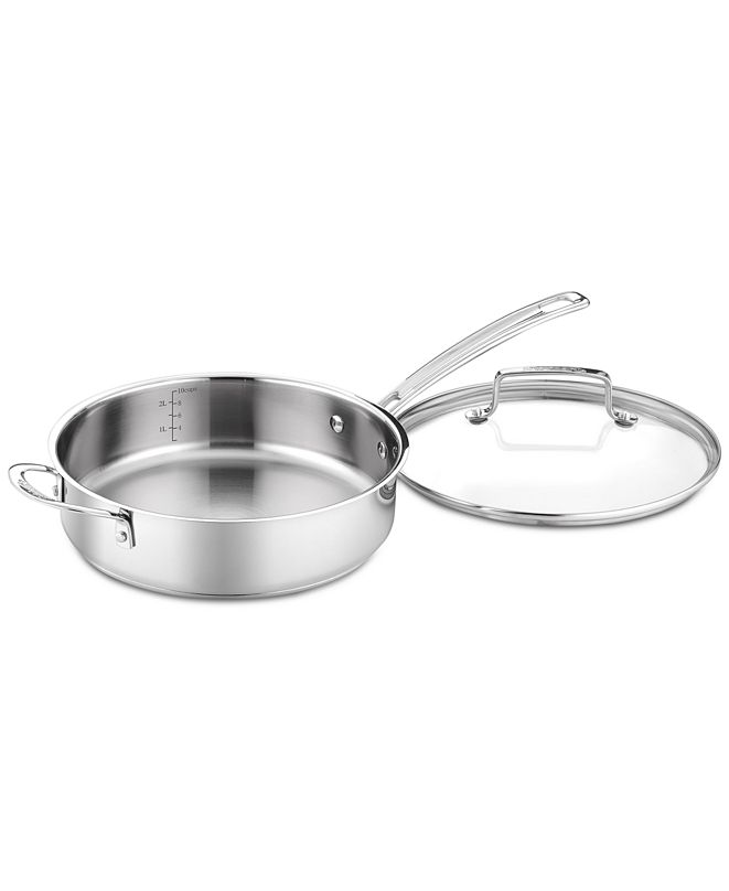 Cuisinart Chef's Classic™ Stainless Steel 3.5Qt. Covered Sauté Pan