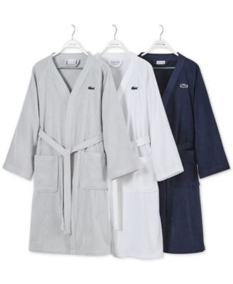 lacoste bath robes