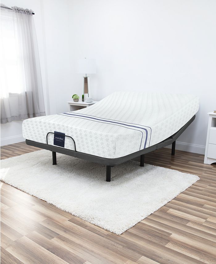 MacyBed 12" Plush Memory Foam Mattress , Quick Ship, Mattress in a Box